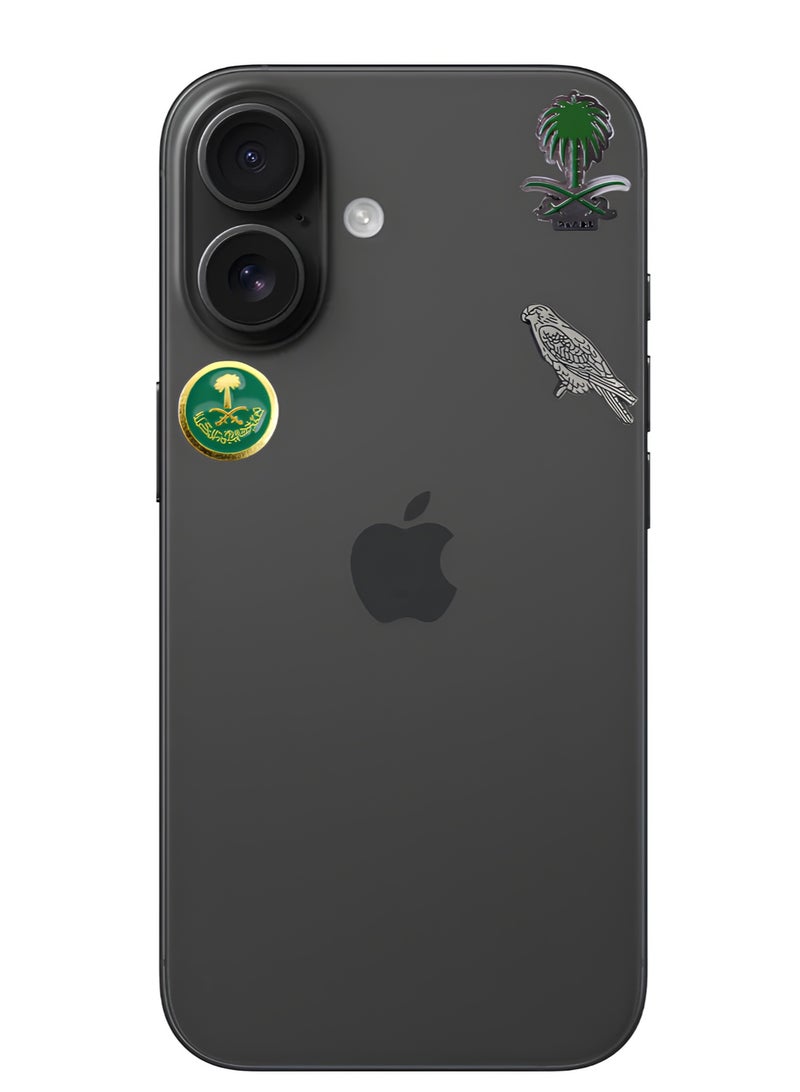 Metal mobile stickers