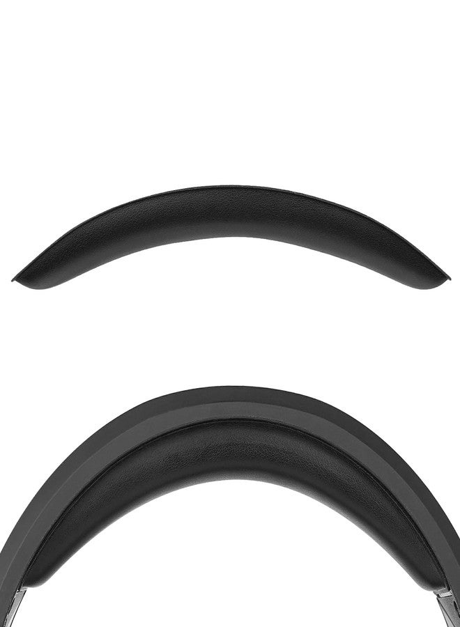 Geekria Headband Pad Compatible with Turtle Beach Stealth 700 Gen2/ Gen2 MAX Headphones, Head Top Cushion Cover Repair Part (Black) - Image 1