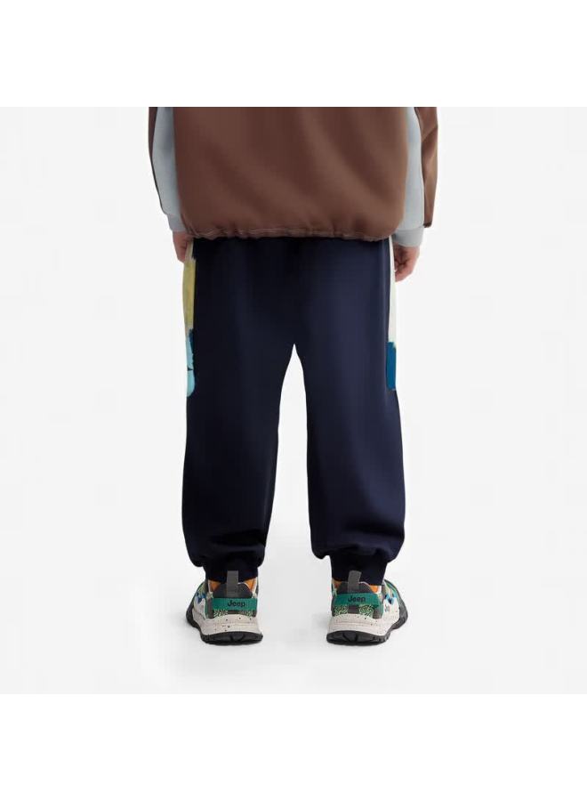 Mqd Boys' Patchwork Sweatpants  Autumn New Loose Fit Kids' Sports Pants - Image 3