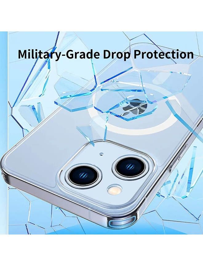 روك بو المغناطيسي 6.1 بوصة ، المغناطيسية القوية غير الأصفر الصف العسكري حماية فون 14 حالة متوافق مع magsafe رقيقة جدا - Image 5