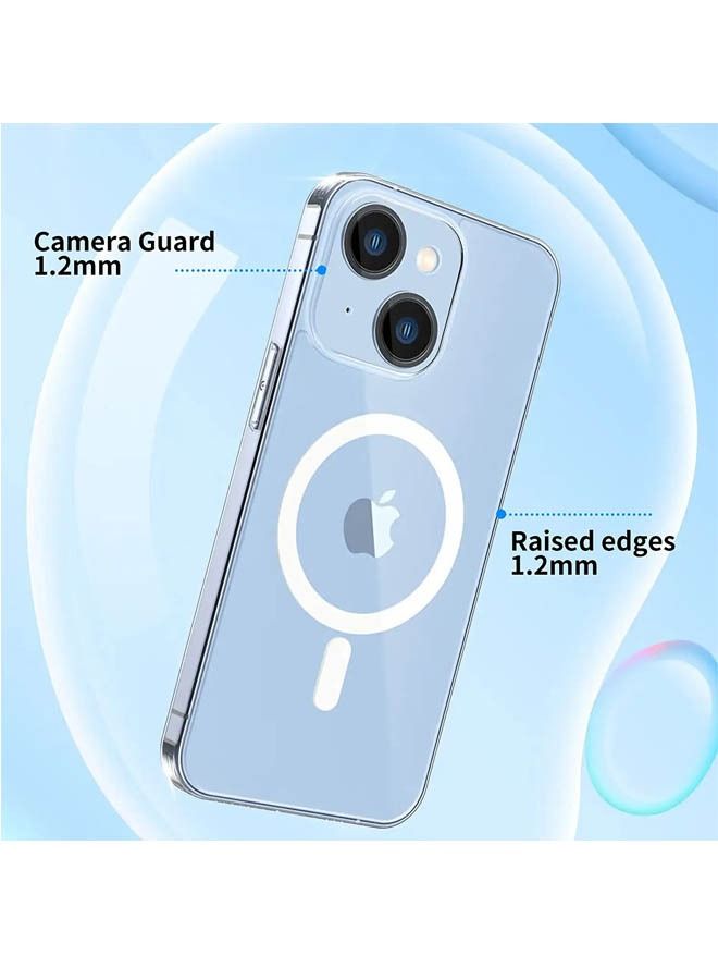 روك بو المغناطيسي 6.1 بوصة ، المغناطيسية القوية غير الأصفر الصف العسكري حماية فون 14 حالة متوافق مع magsafe رقيقة جدا - Image 4