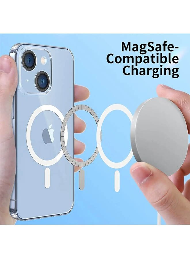 روك بو المغناطيسي 6.1 بوصة ، المغناطيسية القوية غير الأصفر الصف العسكري حماية فون 14 حالة متوافق مع magsafe رقيقة جدا - Image 3