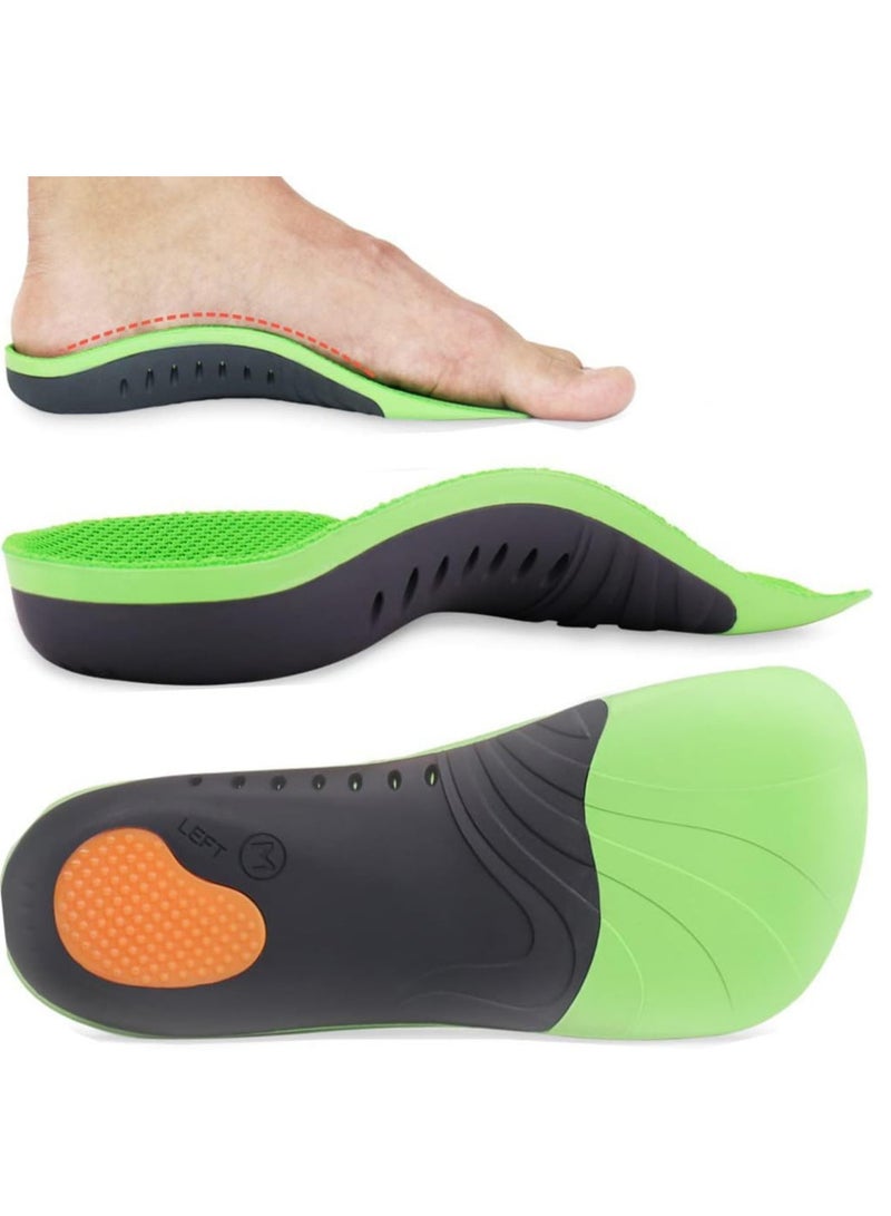 Arch orthotic lnsole plantar fasciitis arch support shoe lnserts for women men Insoles orthotic Inserts for flat feet cushioning shoe Insoles for foot pain running heel spurs arch pain Size (40-45)