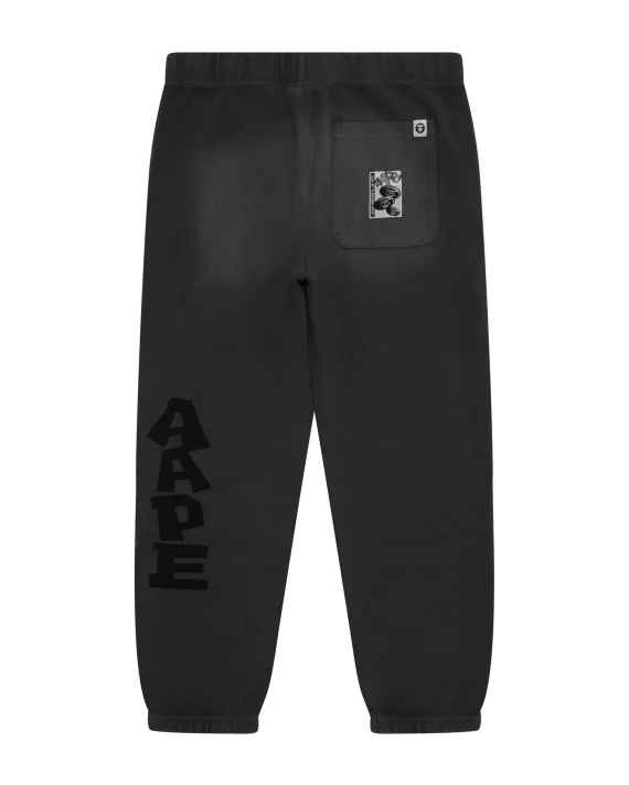 AAPE Moonface sweat pants