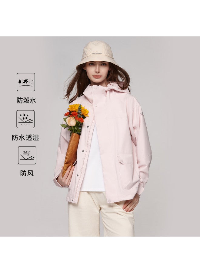 NorthLand Women's Waterproof Windproof Jacket - Outdoor Sports Coat Casual Open Front Top - Image 2