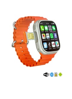 "4G Smartwatch with 64GB Storage, HD Display, Fitness Tracker, Heart Rate Monitor, GPS & SIM Support"
