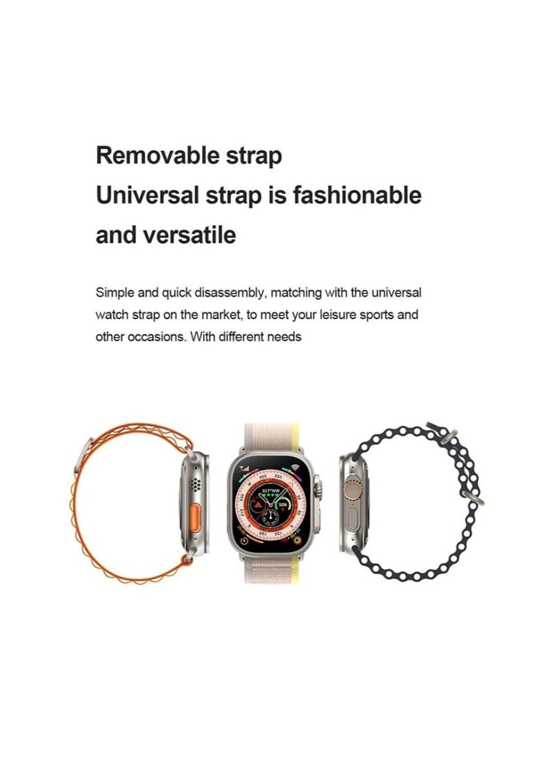 S8 Ultra - "4G Smartwatch with 64GB Storage, HD Display, Fitness Tracker, Heart Rate Monitor, GPS & SIM Support" - Image 1