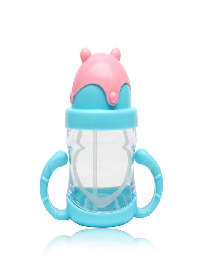 Alya The Cheeky Kidzz Premium Baby Straw Sipper 125ml for Feeding Water Milk Liquids Feeder Bottle (Design 607) - Image 3