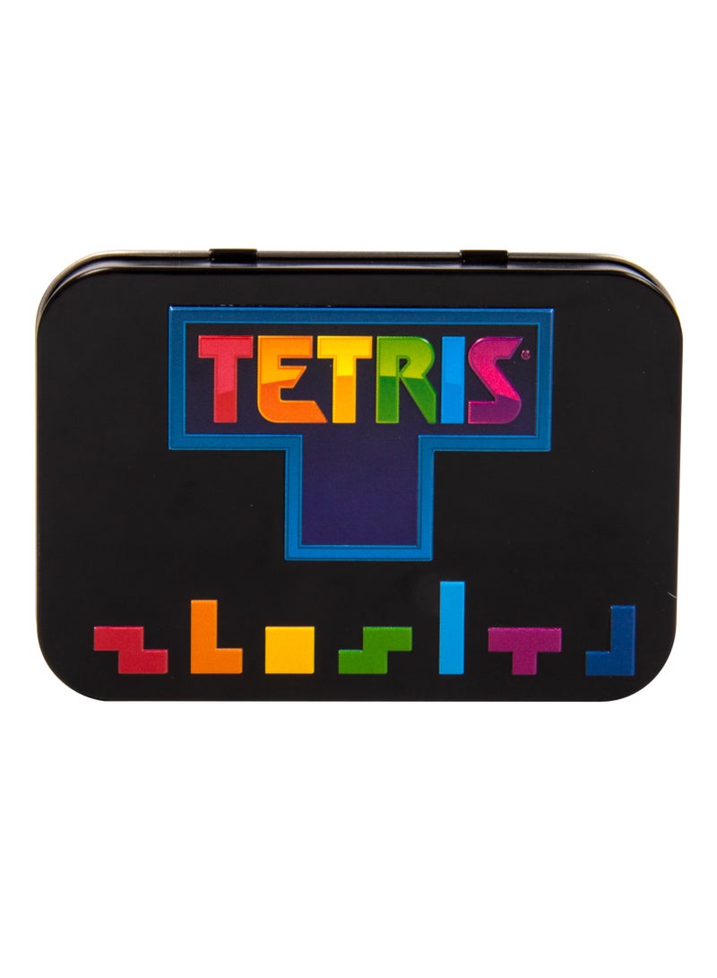 Tetris Arcade in a Tin Retro Handheld Electronic Game in Collectible Metal Tin for Kids & Adults - Image 2