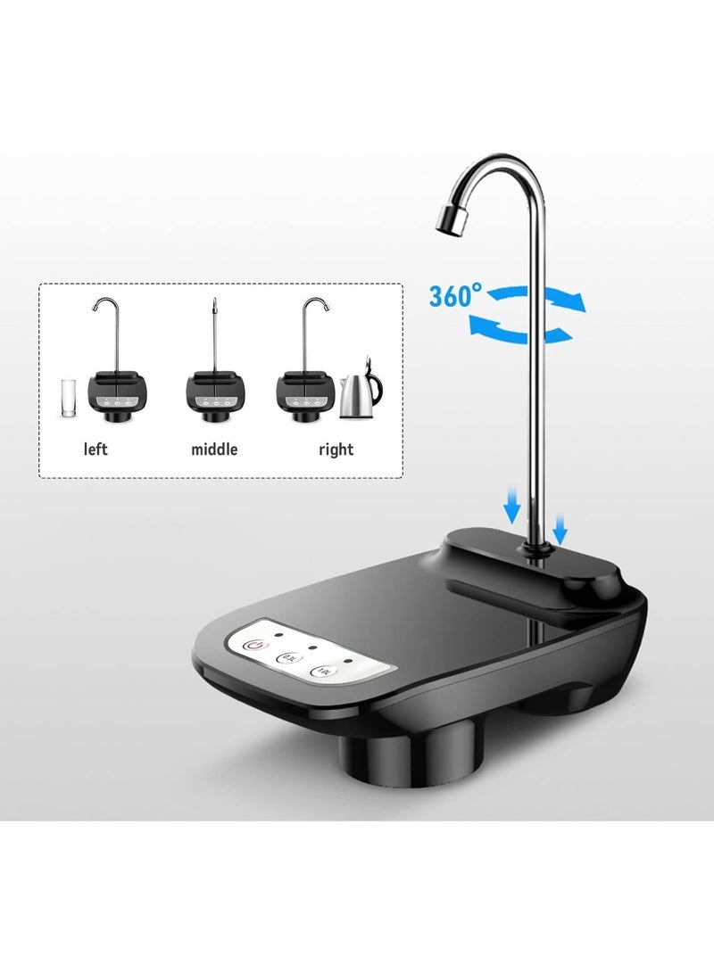 Drinking Water Dispenser Pump, Electric Water Dispenser Pump, Automatic Drinking Jug Dispenser for 5 Gallon Bottle, Portable Water Jug Dispenser for Camping, Home, Kitchen, Office - Image 3