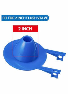 Excefore Toilet Flapper Replacement, with 2 Pieces Toilet Handle Chains  - Image 5