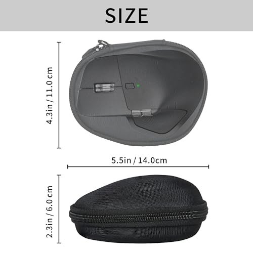Wanaiha Case Compatible with Logitech MX Master 4 / MX Master 3, Shockproof, dustproof, and Water-Resistant Protection - Image 3
