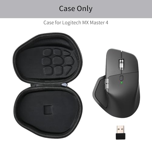 Wanaiha Case Compatible with Logitech MX Master 4 / MX Master 3, Shockproof, dustproof, and Water-Resistant Protection - Image 2