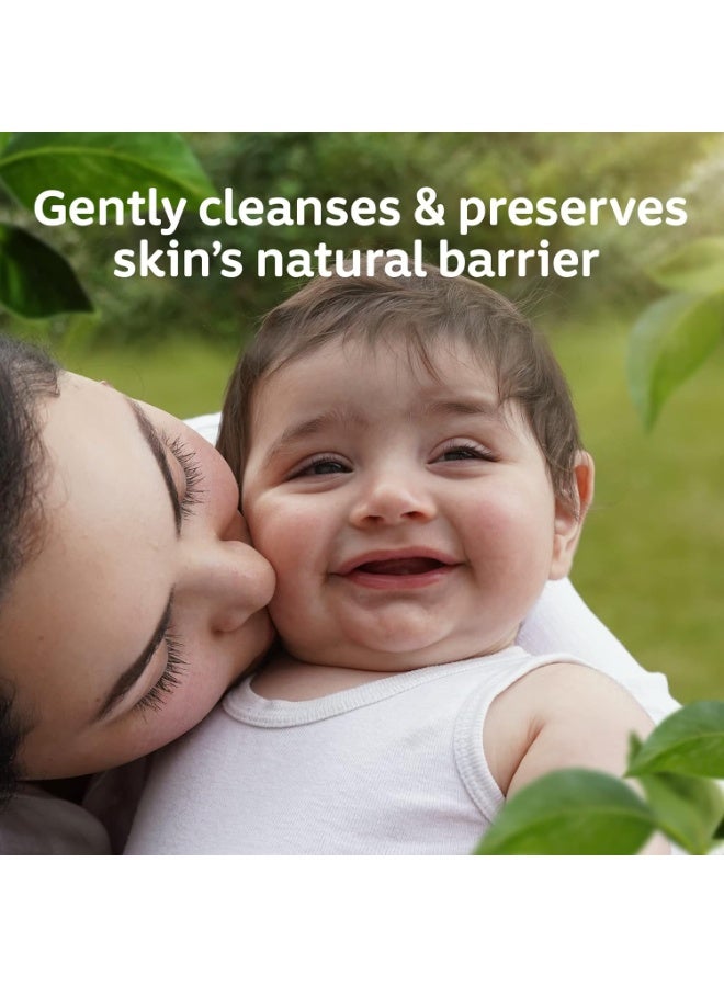 Johnson's Naturally Sensitive Head To Toe Wash With Organic Aloe Vera 395 ML - Image 4