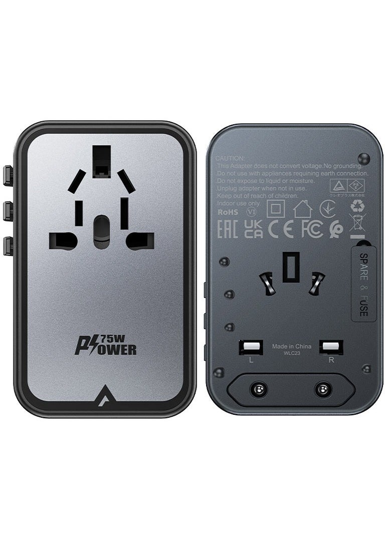 ACEFAST Charging Adapter Z1 2300W + PD75W GaN (3xUSB-C+2xUSB-A)  - Image 2