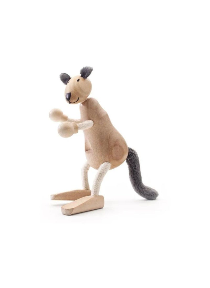 Anamalz Kangaroo Wooden Toy