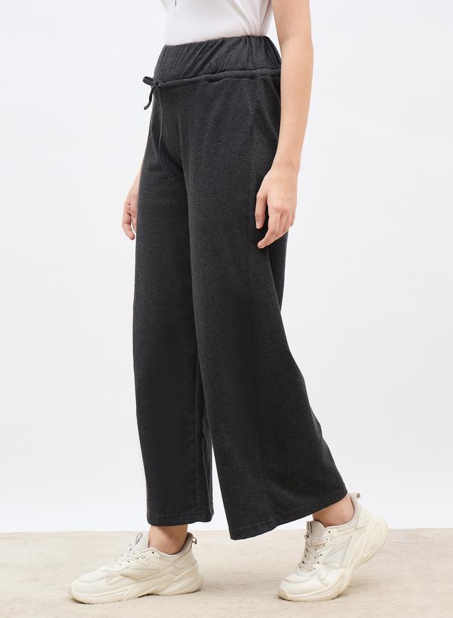 ستايلي بنطلون رياضي بخصر عريض مع رباط - Image 3