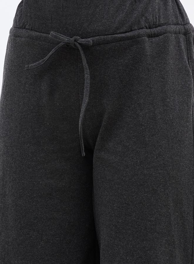 ستايلي بنطلون رياضي بخصر عريض مع رباط - Image 4