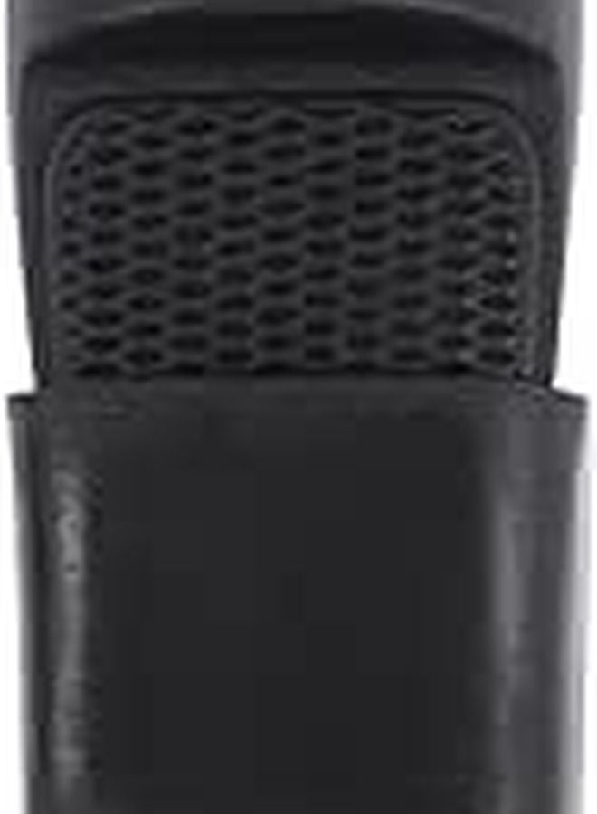 Black Door Stopper Floor Knob Anti Collision for Home Safety and Security - Image 1