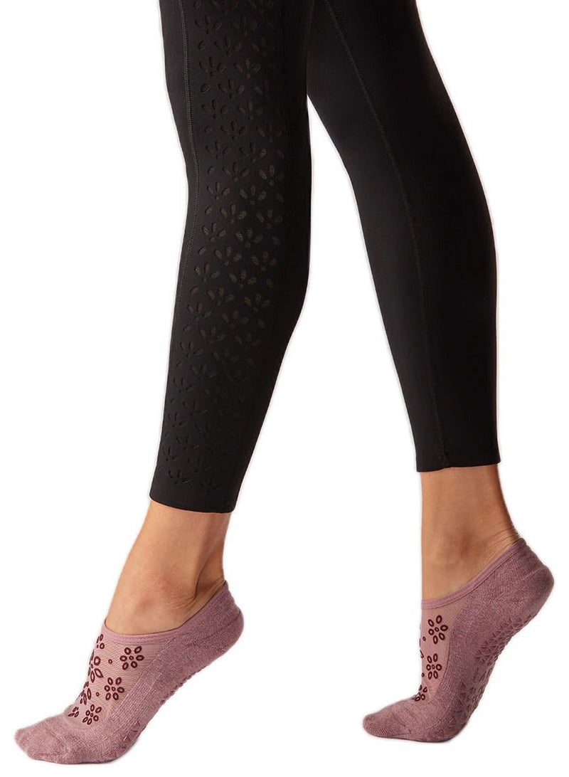 Tavi Noir HIGH WAISTED EYELET 7/8 LEGGINGS EBONY  - Image 2