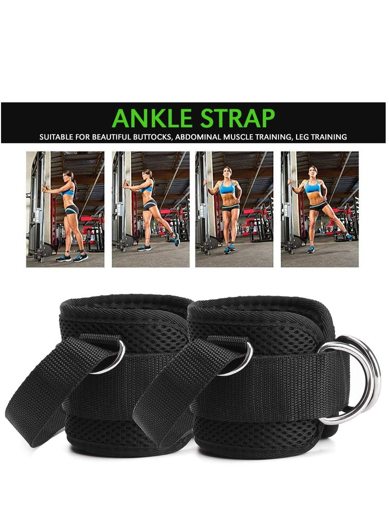 Oasisgalore 1 Pair Ankle Straps, Ankle Cuffs, Workout Ankle Belt for Kickback, Glute Workout, Leg Extension  - Image 3