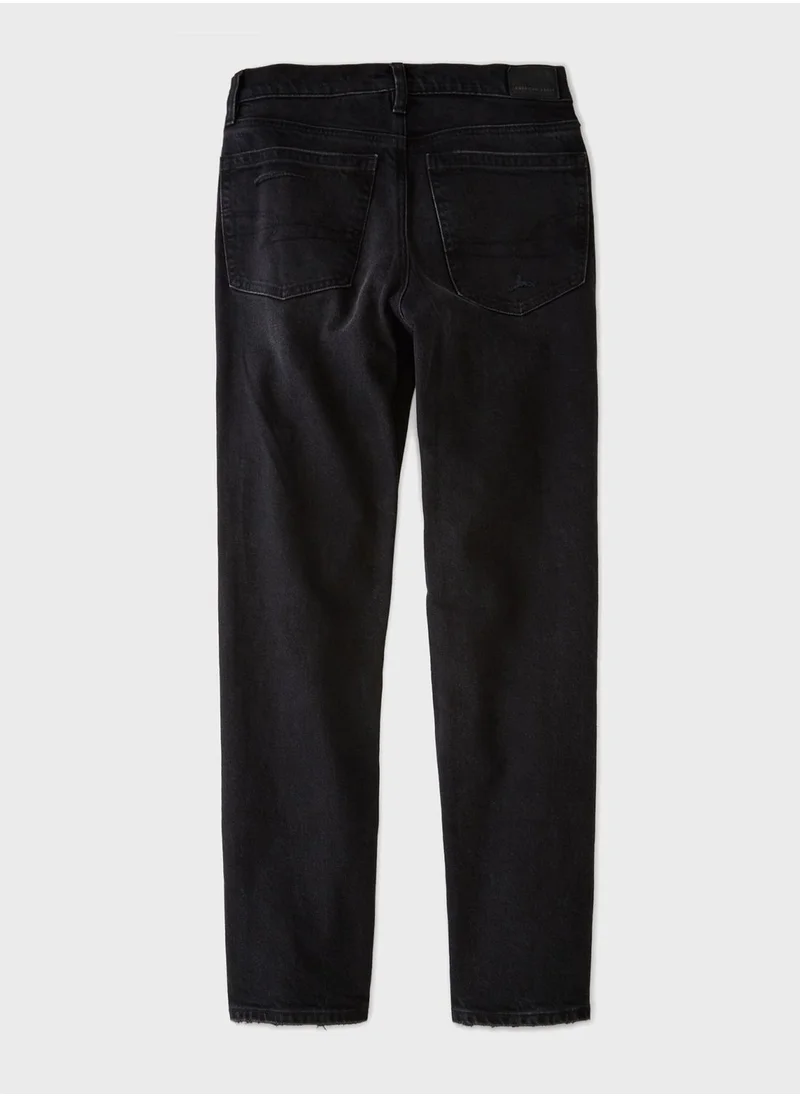 امريكان ايجل High Rise Straight Fit Jeans