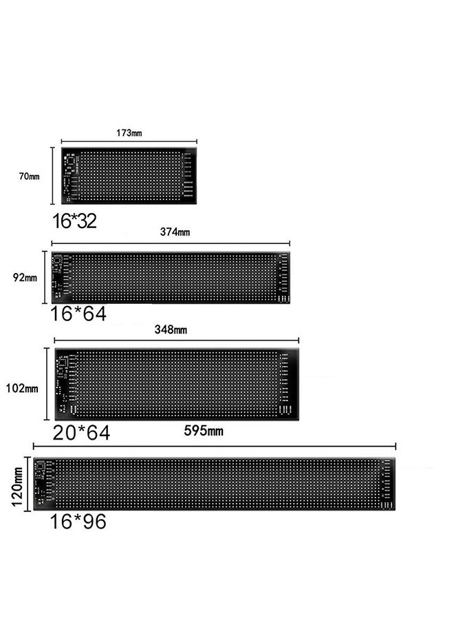 Dynamic Eyes Light for Cars Programmable Flexible Ultra Thin Window Screen LED Display for Car Remote and APP Control