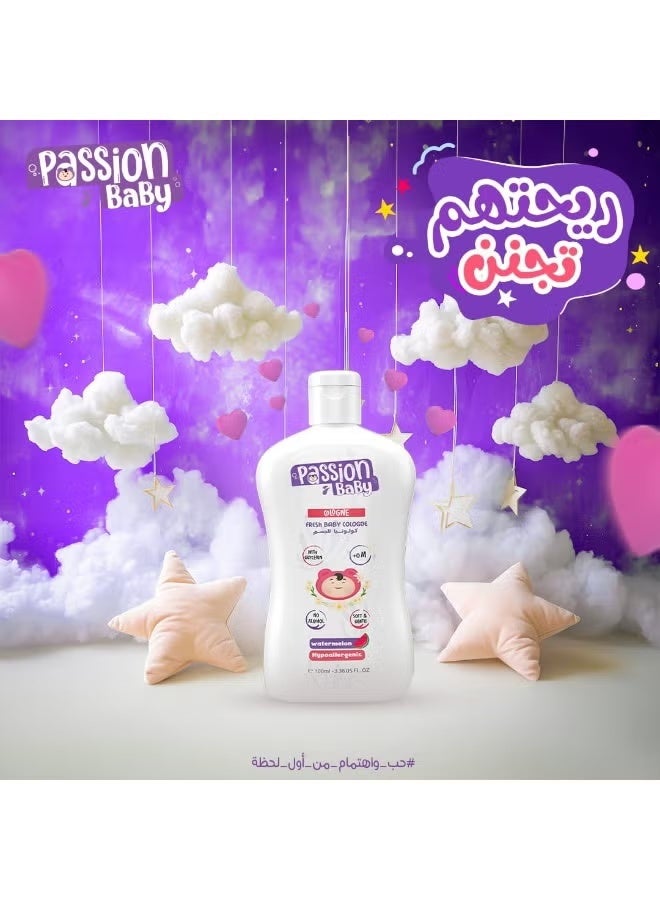 باشن بيبي كولونيا للأطفال برائحة البطيخ - ١٠٠ مل - Image 3