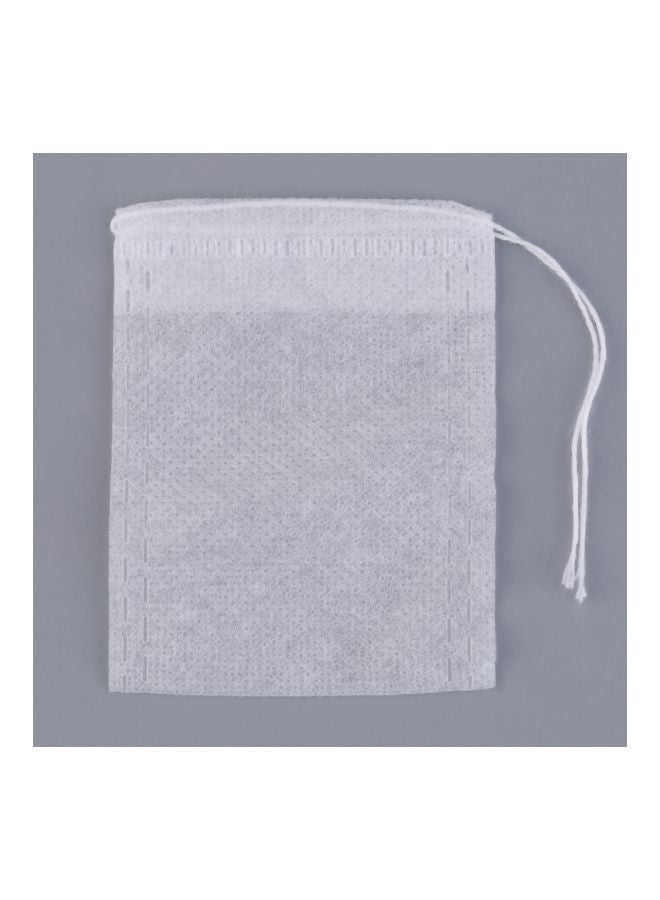 NIBEMINENT 100-Piece Teabags Filter White 5x7x0.5centimeter - Image 4