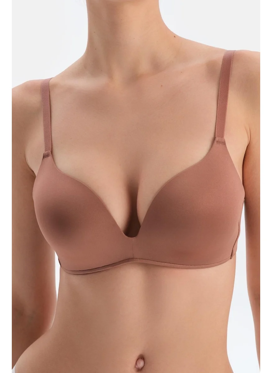 dagi Brown 1127KC Soft Bra Without Wire