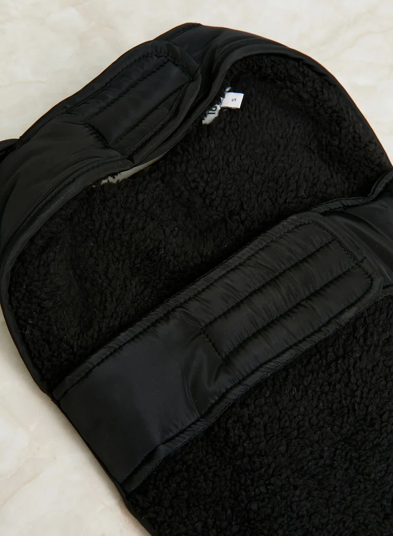 RIVER ISLAND Nylon Dog Coat With Backpack