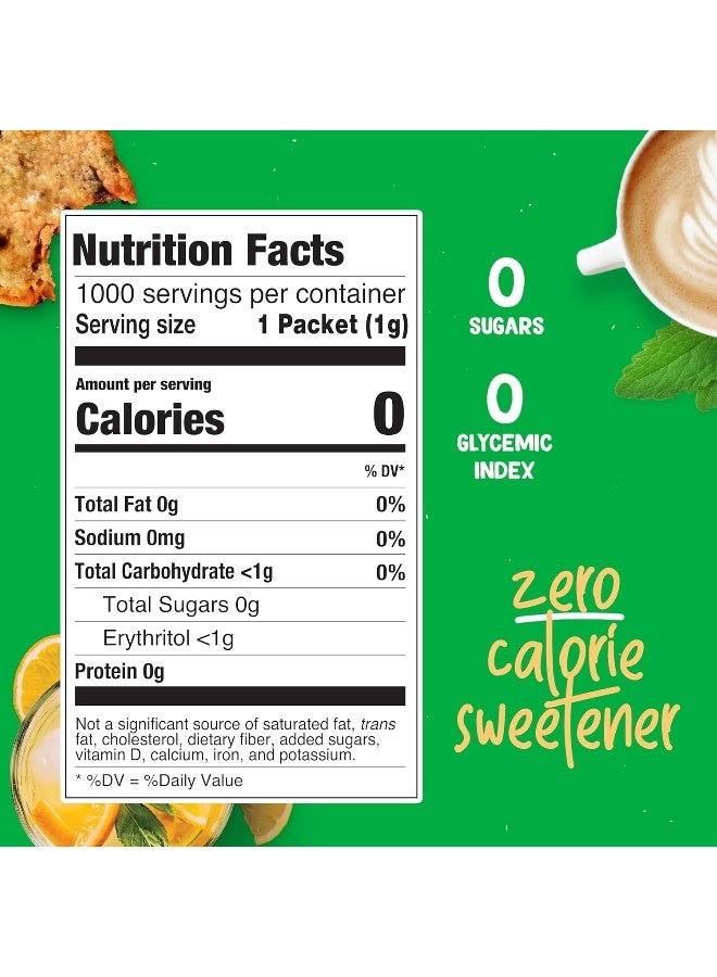 Pyure Organic Granular Stevia Sweetener Packets - Image 2