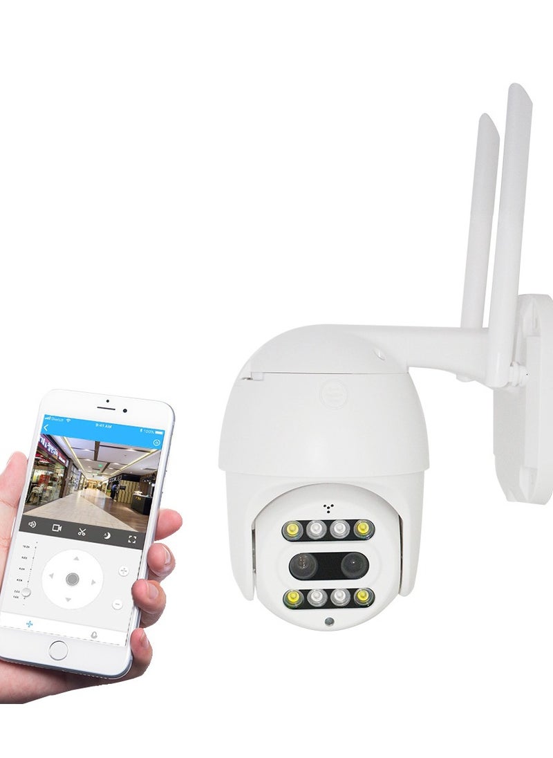 Crony - NIP-21HS carecam PRO APP ball Face recognition and shooting linkage alarm Voice alarm Day and night full color dual lens camera - Image 1
