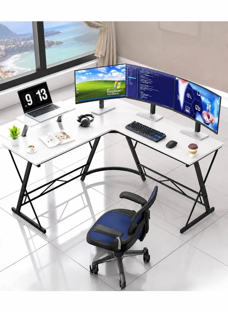 EGG PRO Gaming table, gaming desk, home office table, L-shaped computer desk of high quality and easy to install - Image 1