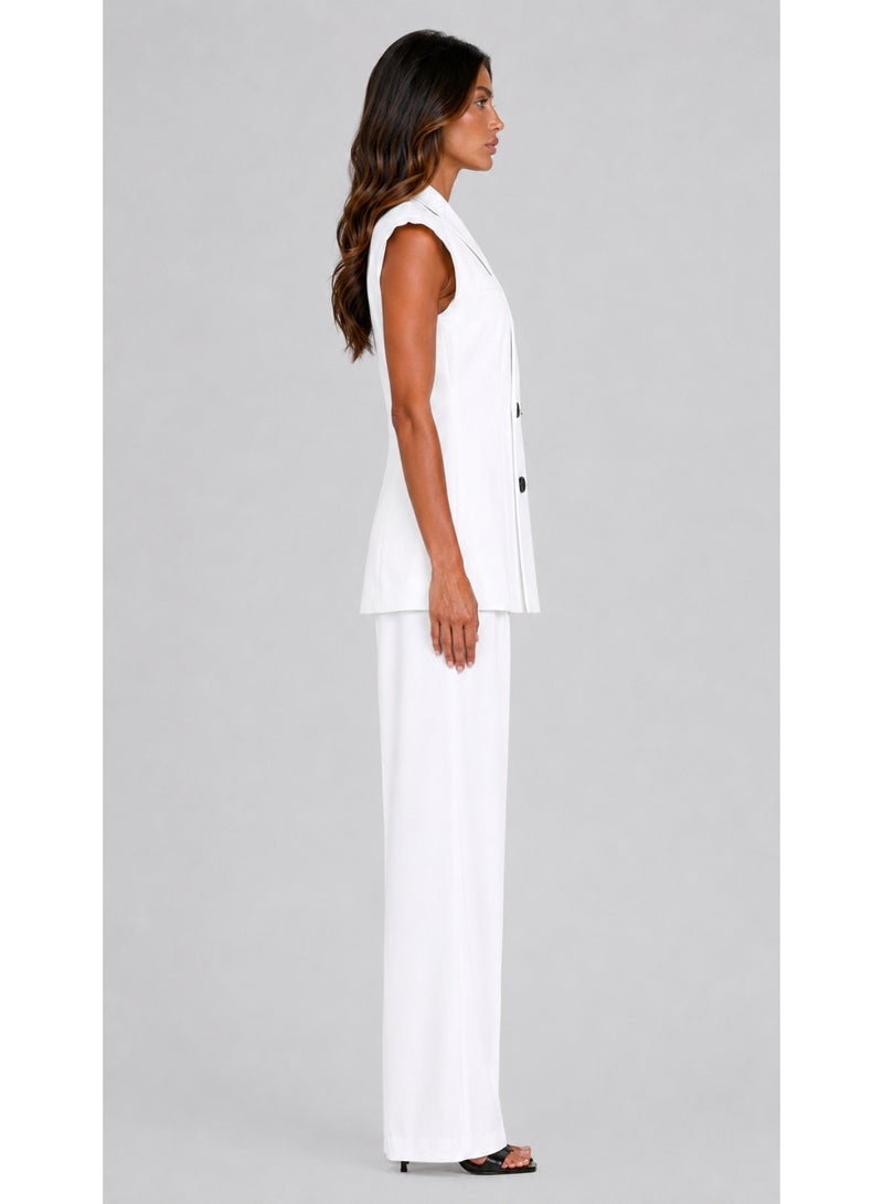 KYVELi Modern Elegance Suit Set-White - Image 5