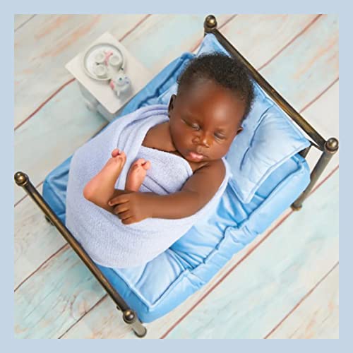 ForBaysy Newborn Posing Wrap Newborn Photography Props Soft Stretch Knit Blanket Handmade Wrap for Baby Boys Girls Photoshoot - Image 4