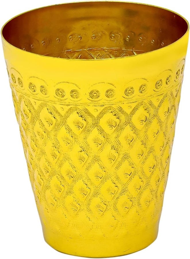 AKDC Aluminum Drinking Glasses, Coffee Cup/Tea Cup/Chilling Beer Glasses, Golder Color For Home&Outdoor (9X11Cm) - Image 3