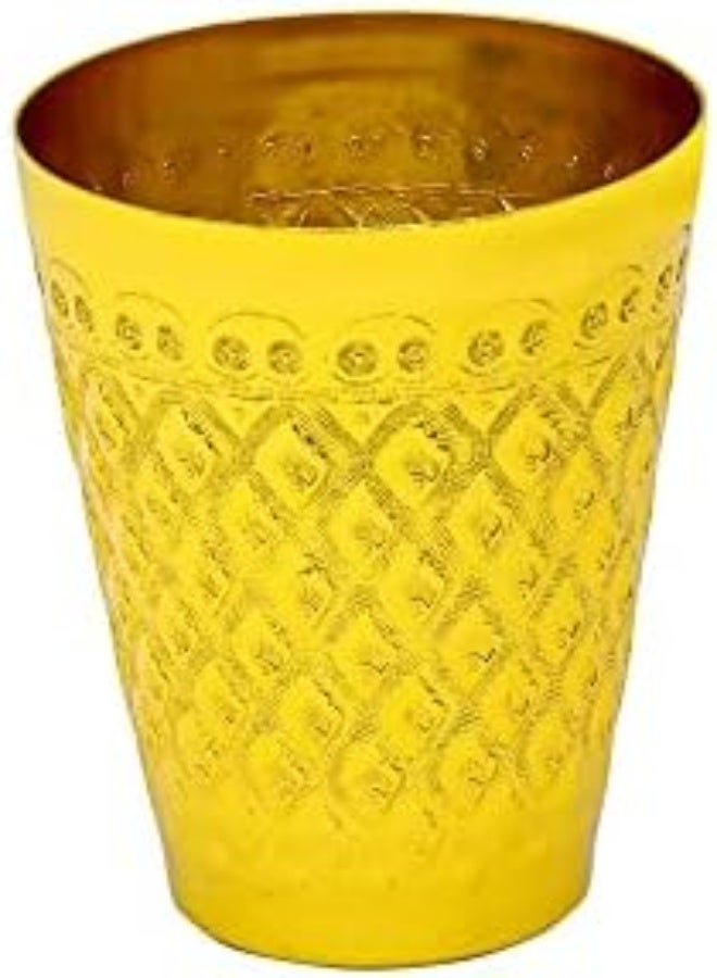 AKDC Aluminum Drinking Glasses, Coffee Cup/Tea Cup/Chilling Beer Glasses, Golder Color For Home&Outdoor (9X11Cm) - Image 5