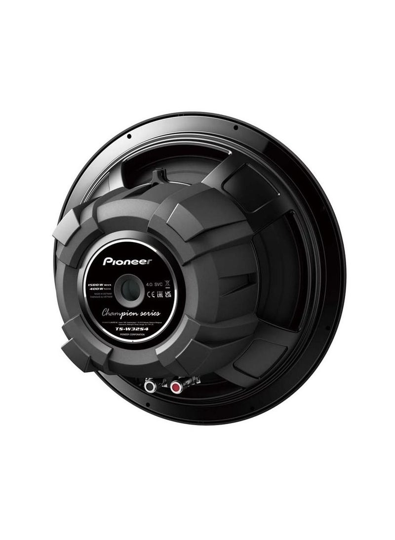 Pioneer Pioneer TS-W32S4 12" Champion Series Single Coil Subwoofer 1500W  - Image 2