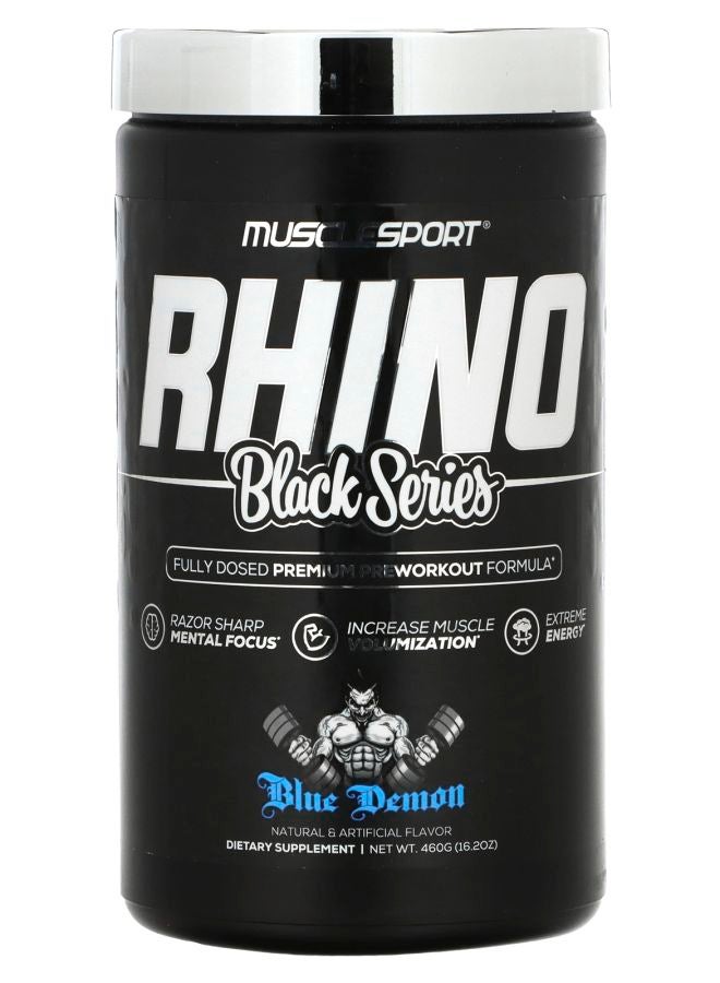 MUSCLESPORT Black Series Rhino Blue Demon 16.2 oz (460 g)