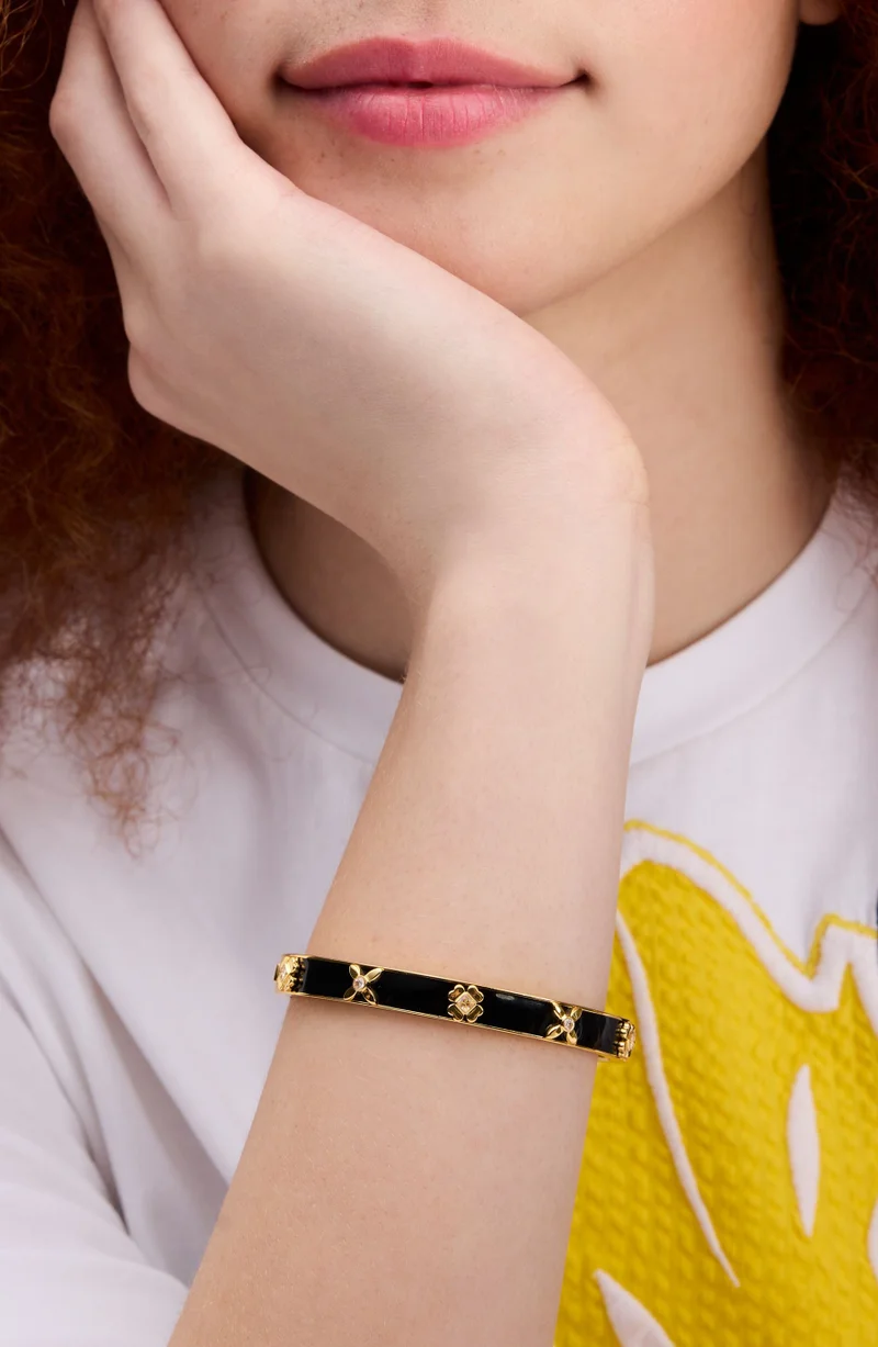 Kate Spade Heritage Bloom Hinged Bangle