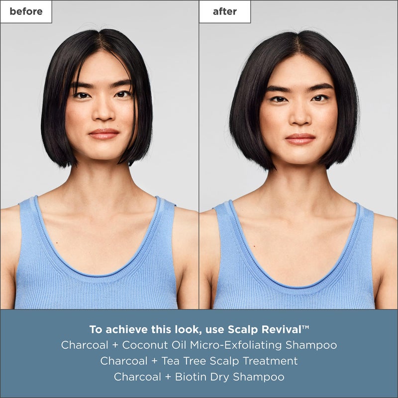 Briogeo Scalp Revival Charcoal + Biotin Dry Shampoo - Non-Aerosol Powder for Oily Roots, Detoxifying Dry Shampoo for All Hair Types, Vegan & Cruelty Free, 1.7 oz. - Image 4