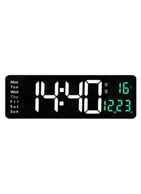 6626 Electronic Clock Living Room Wall-Mounted Large Screen Display LED Digital Clock