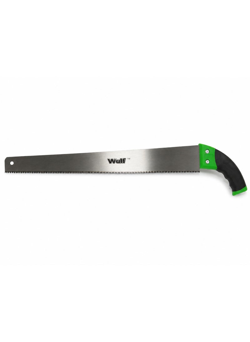 WULF 18 Inch Pruning Saw with Ergonomic Grip Handle, Heavy Duty Hand Saw for Tree Trimming, Branch Cutting, Landscaping, Gardening & Outdoor Wood Cutting Work - Image 2