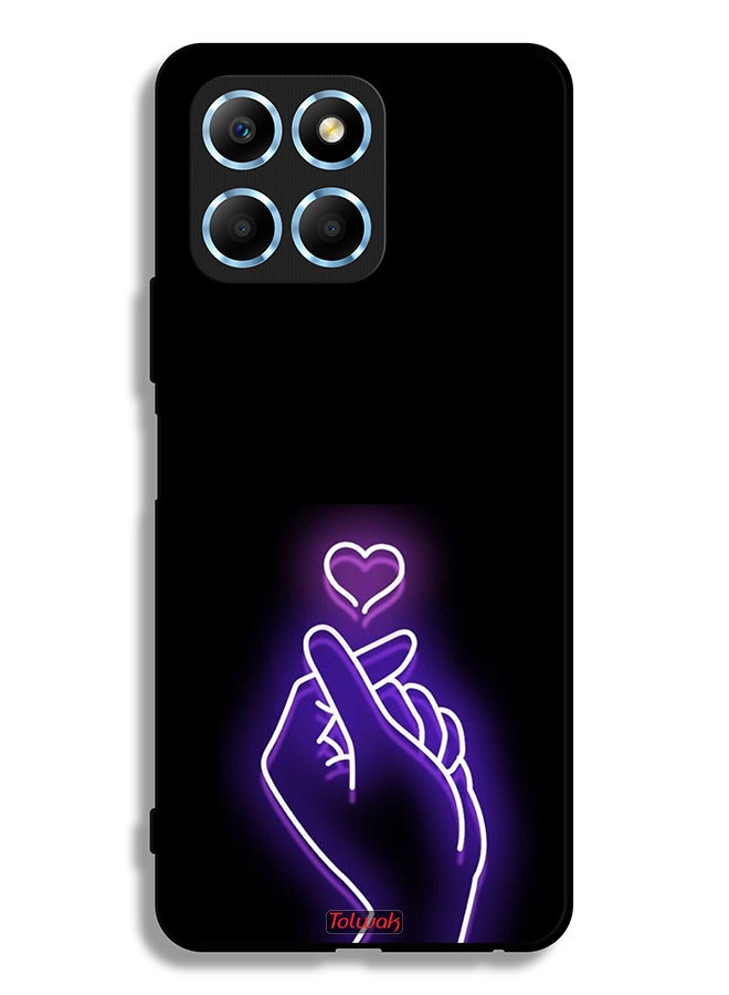 Tolwak Honor X8 5G Protective Case Cover Snap Small Heart - Image 2