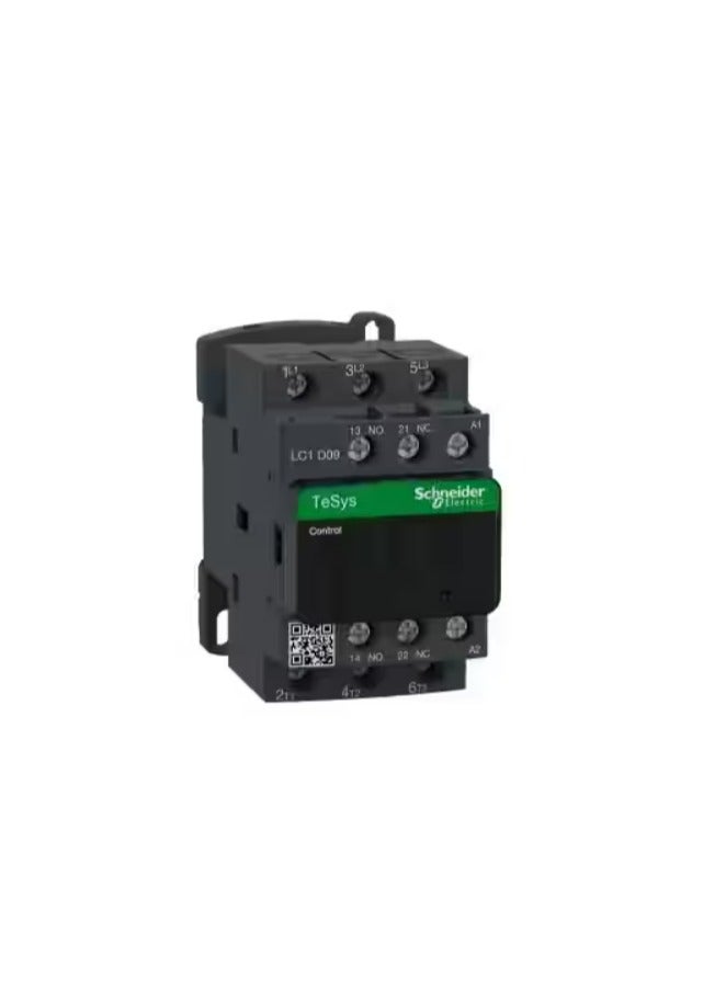 Schneider Electric LC1D09M7 | TeSys D contactor - 3P(3 NO) - AC-3 - <= 440 V 9 A - 220 V AC coil
