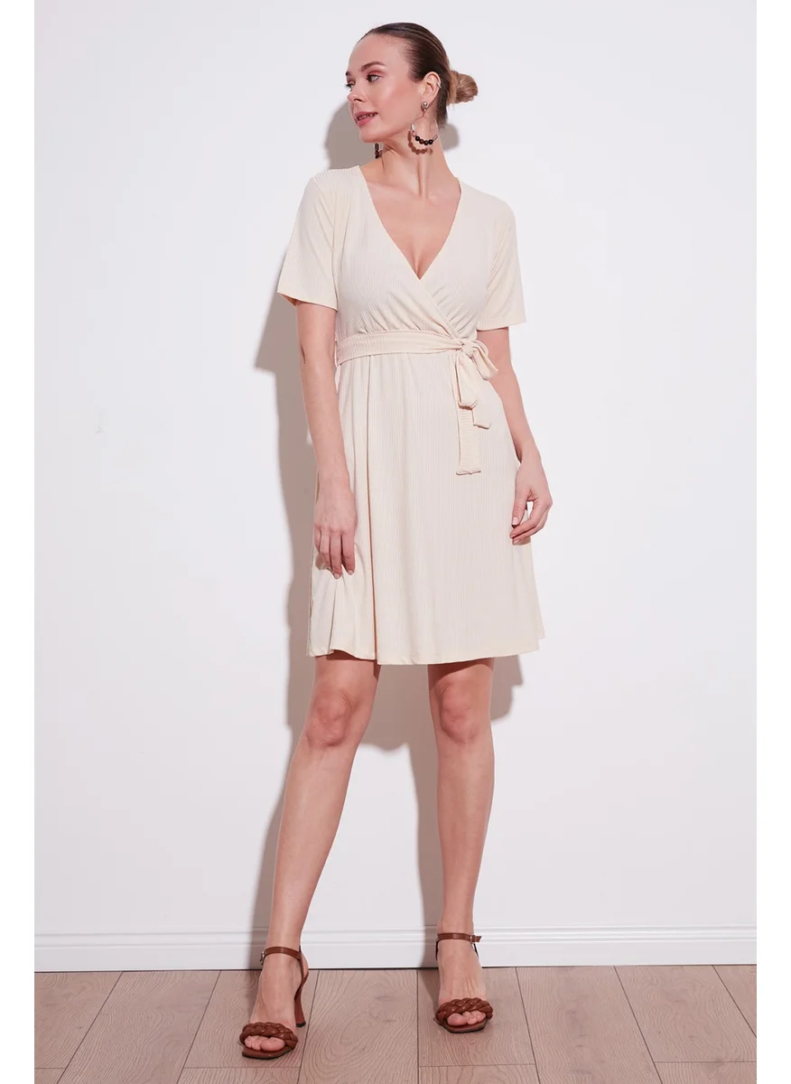 Lela Double Breasted Collar Corduroy Dress Women's Dress 5864505Y6