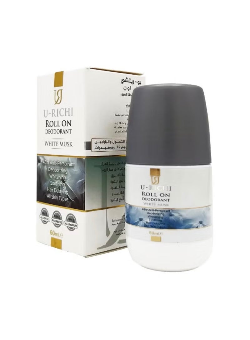 Deodorant Roll On White Musk - 60ML