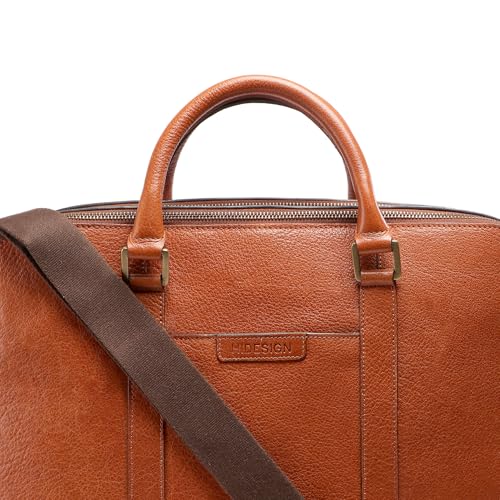 Hidesign Men's Leather Crossbody Bag - Image 4