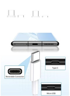 اوميكر كابل USB Type C أبيض 1.8 متر  - Image 2